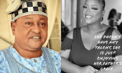 Jide Kosoko Shows Support for His Daughter After Being Bullied For Being Talentless