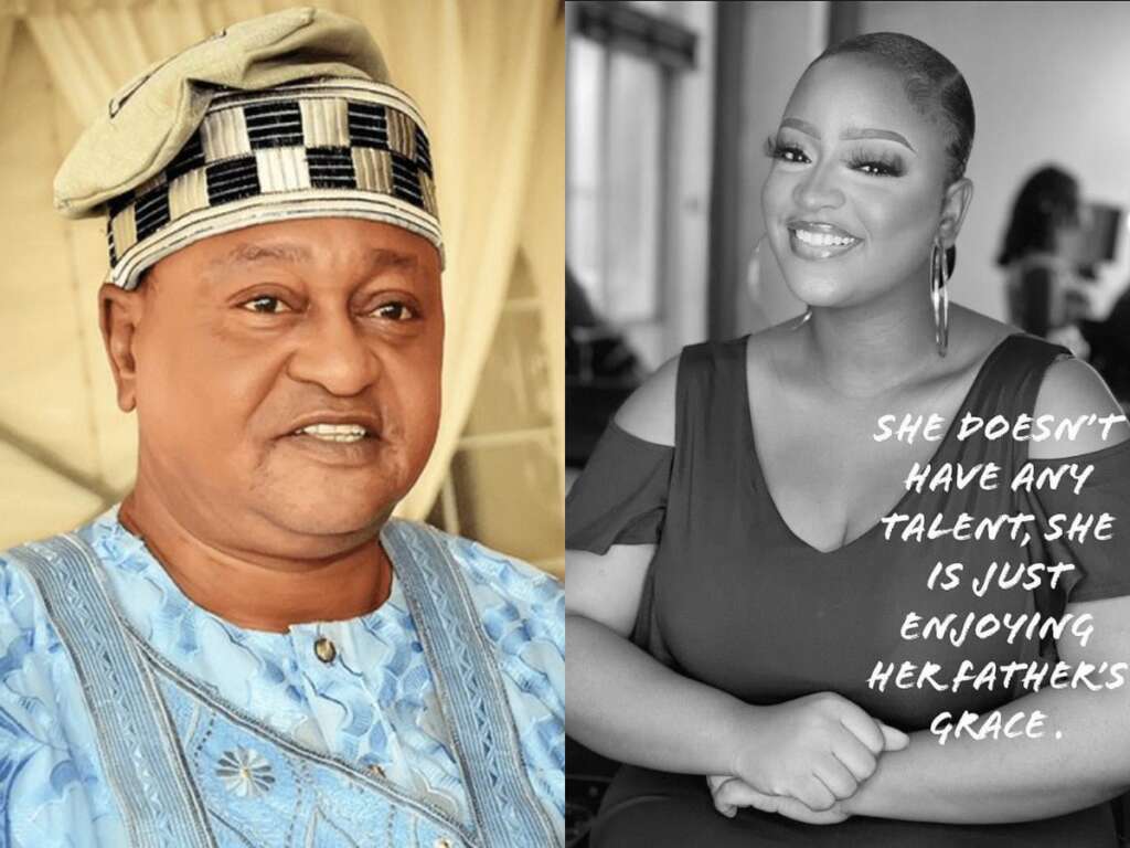 Jide Kosoko Shows Support for His Daughter After Being Bullied For Being Talentless