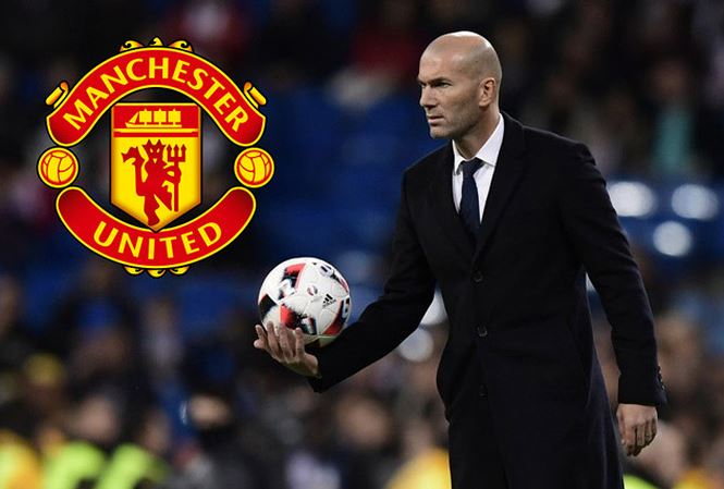 Outrage as Zinedine Zidane tells friends he wants to become Man Utd manager