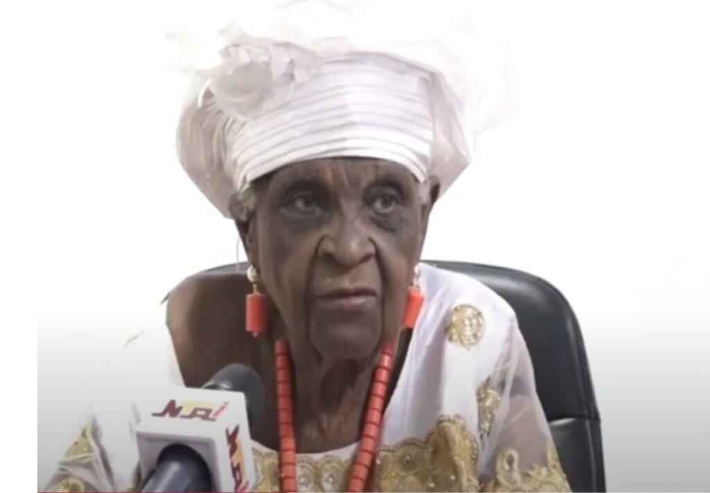 Meet Mrs. Nonye Josephine Ezeanyaeche, A 102-Year-Old Presidential Aspirant
