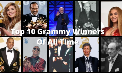 Top 10 Grammy Award Winners of All Time.