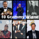 Top 10 Grammy Award Winners of All Time.