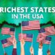 Richest States in USA (United States of America)