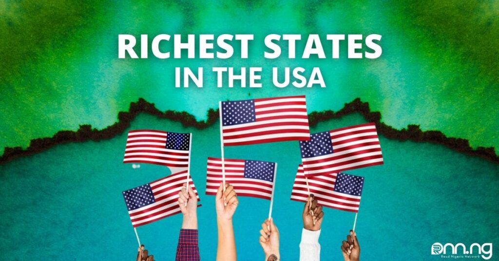 Richest States In USA 2022 (Top 10)