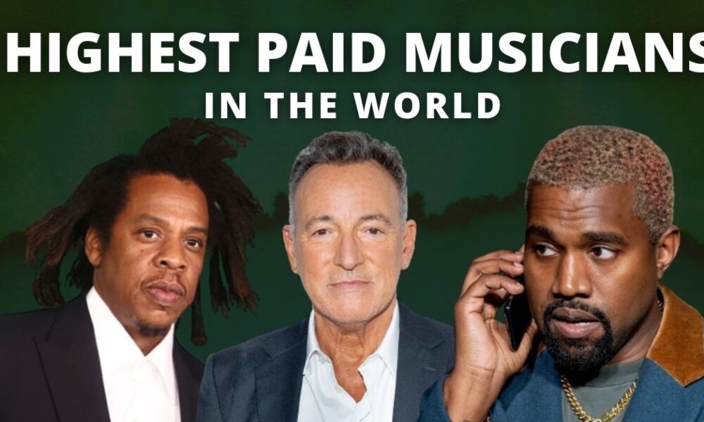 Top 10 Highest Paid Musicians In The World (2023)