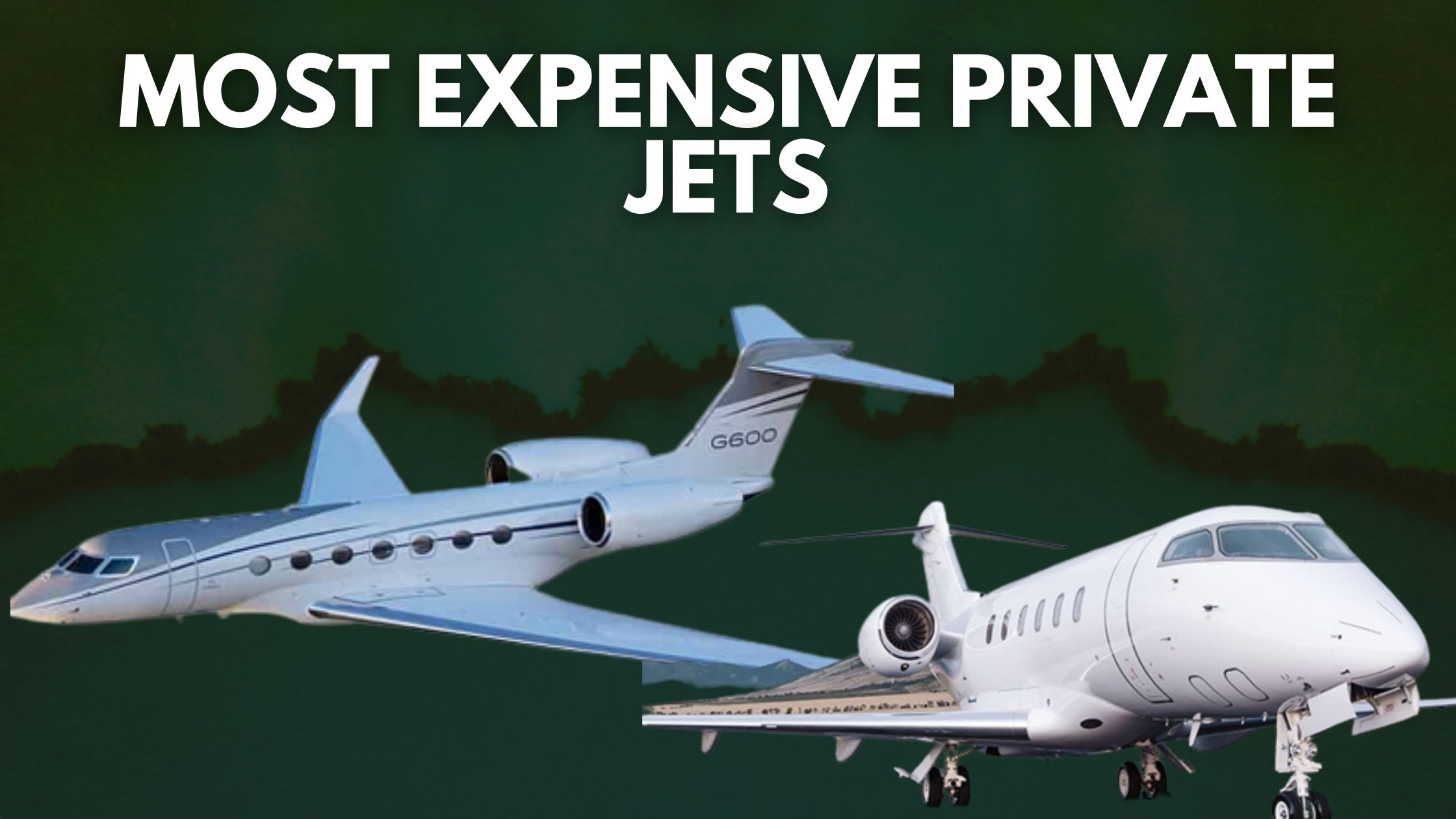 Top 10 Most Expensive Private Jets In The World (2022)
