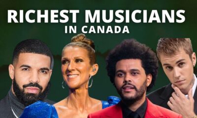 Forbes Top 10 Richest Musicians in Canada (2022)