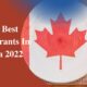 Top 10 Best Restaurants In Canada 2022