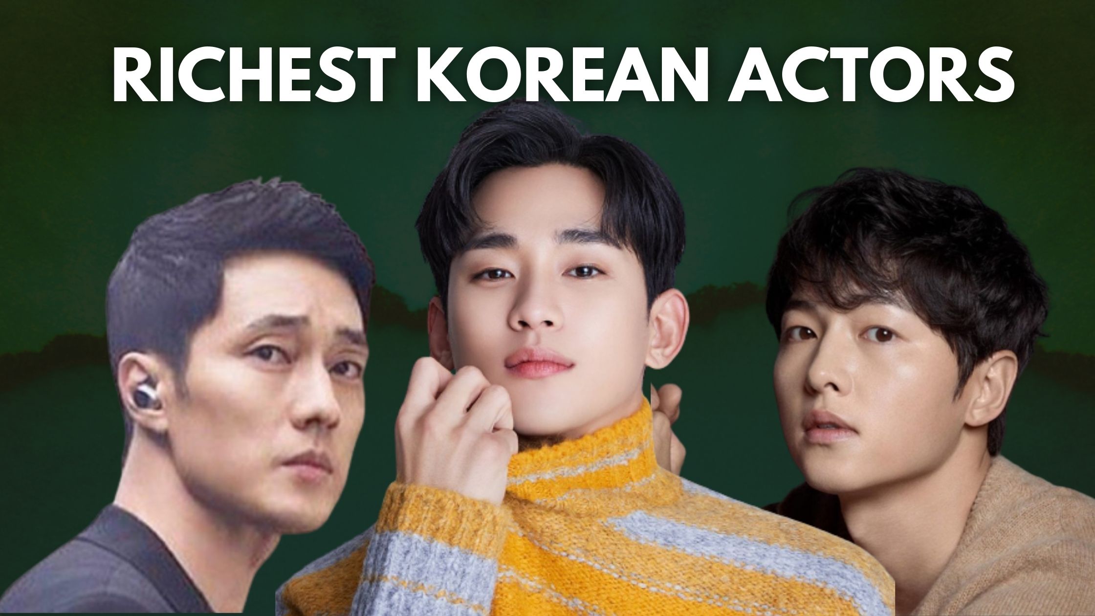 Top 10 Richest Korean Actors (2023)