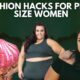 fashion hacks for plus-size women