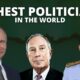 forbes top 10 richest politicians in the world