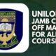 Jamb 2022: Unilorin cut off mark for all courses