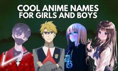 Cool Anime Names for Girls and Boys