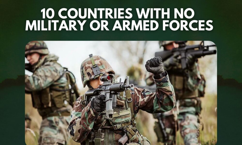 10 Countries in the World With No Military or Armed Forces