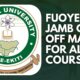 JAMB 2022: FUOYE Cut Off Mark For All Courses