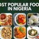 Most popular foods in Nigeria