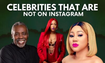 Nigerian Celebrities That Are Not On Instagram