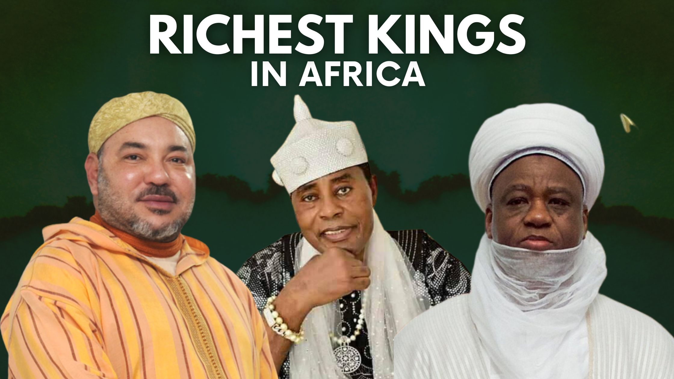 Top 10 Richest Kings In Africa (2022)