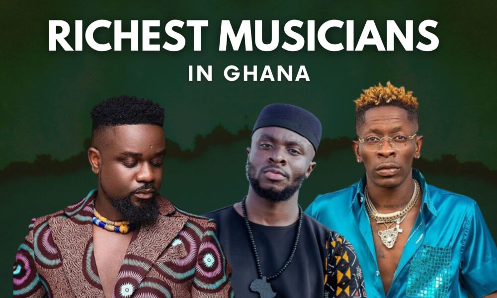 top 10 richest ghanaian musicians 2024