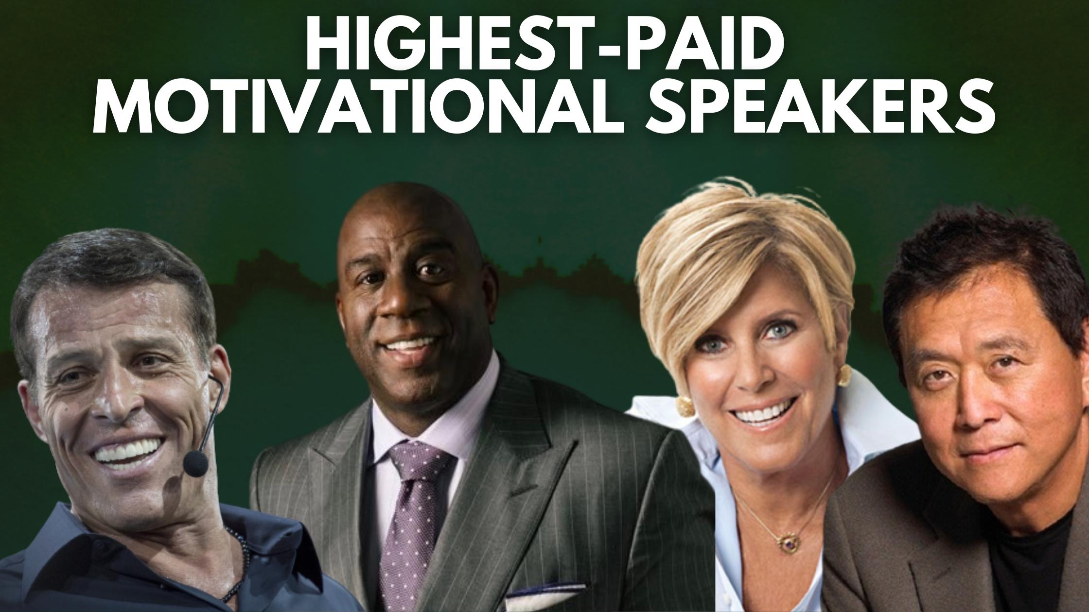 Top 10 Highest Paid Motivational Speakers In The World 2023 