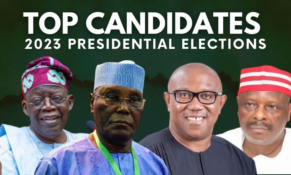 2023 Election: Meet the Top 4 Presidential Candidates