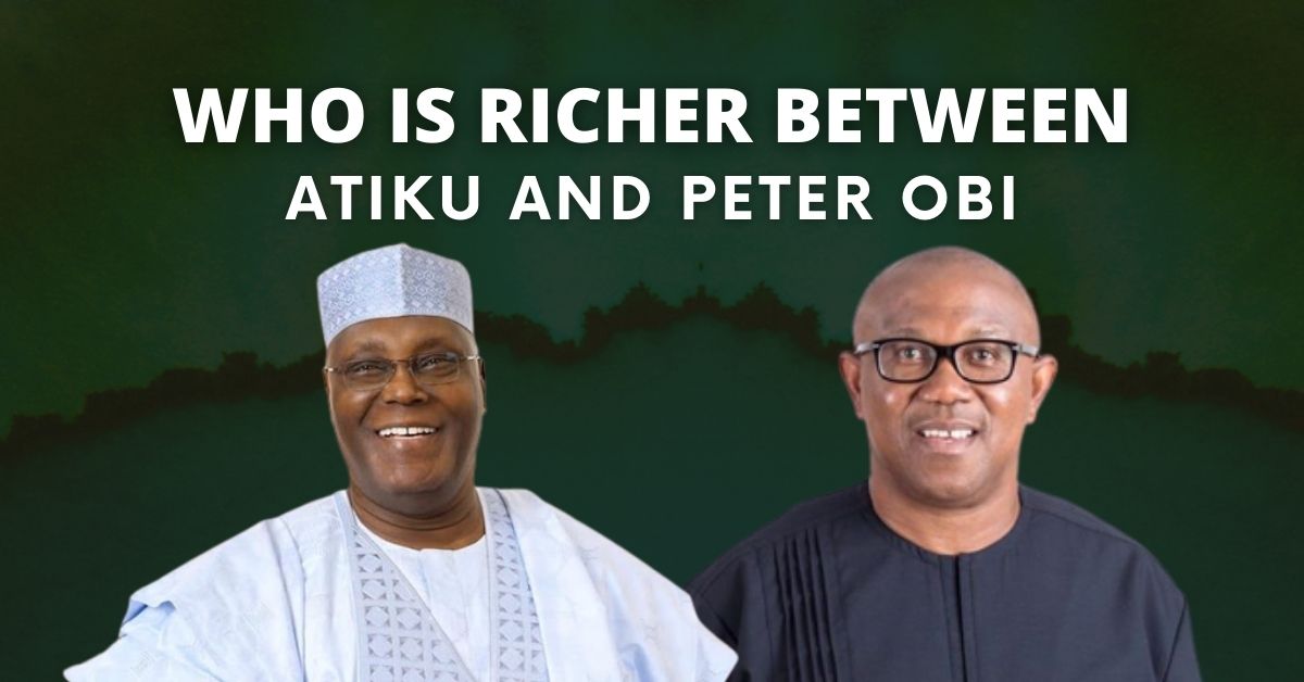 Who is richer between Atiku And Peter Obi?