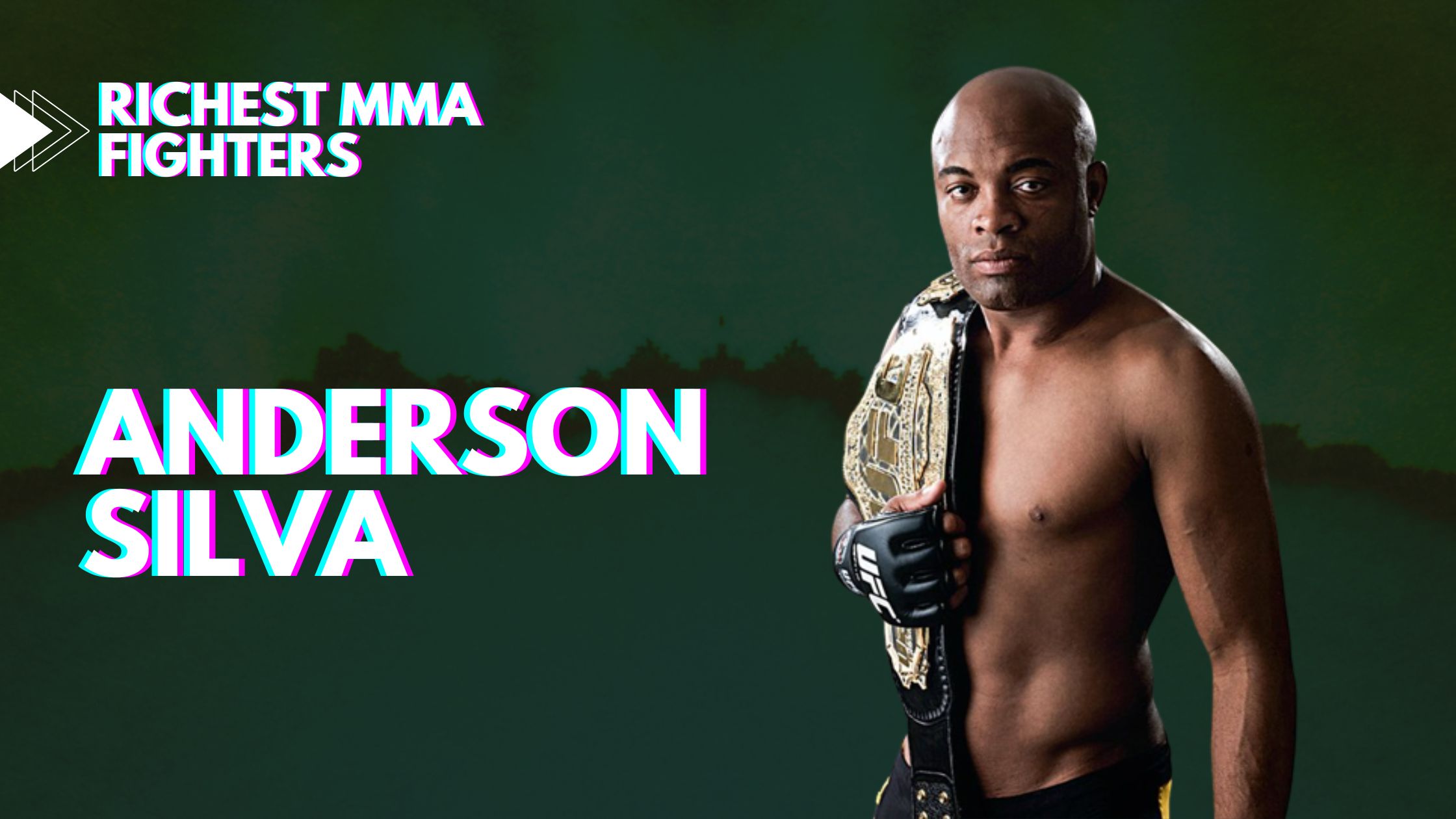 Anderson Silva - Richest MMA fighters