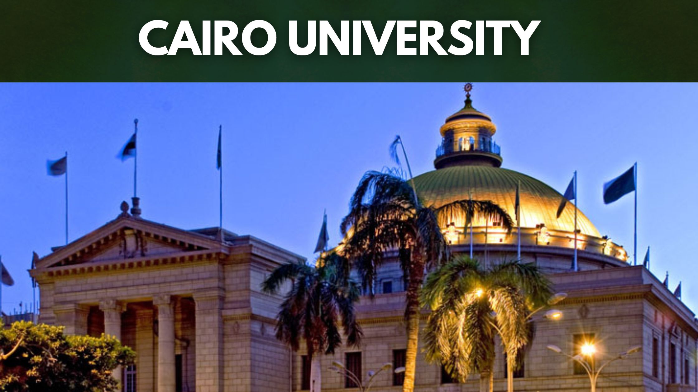 Cairo University – oldest Universities in Africa