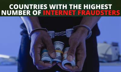 Countries With The Highest Number of Internet Fraudsters