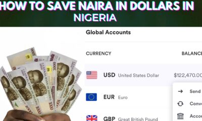 ways to save in dollars in Nigeria