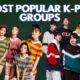 most popular K-pop groups