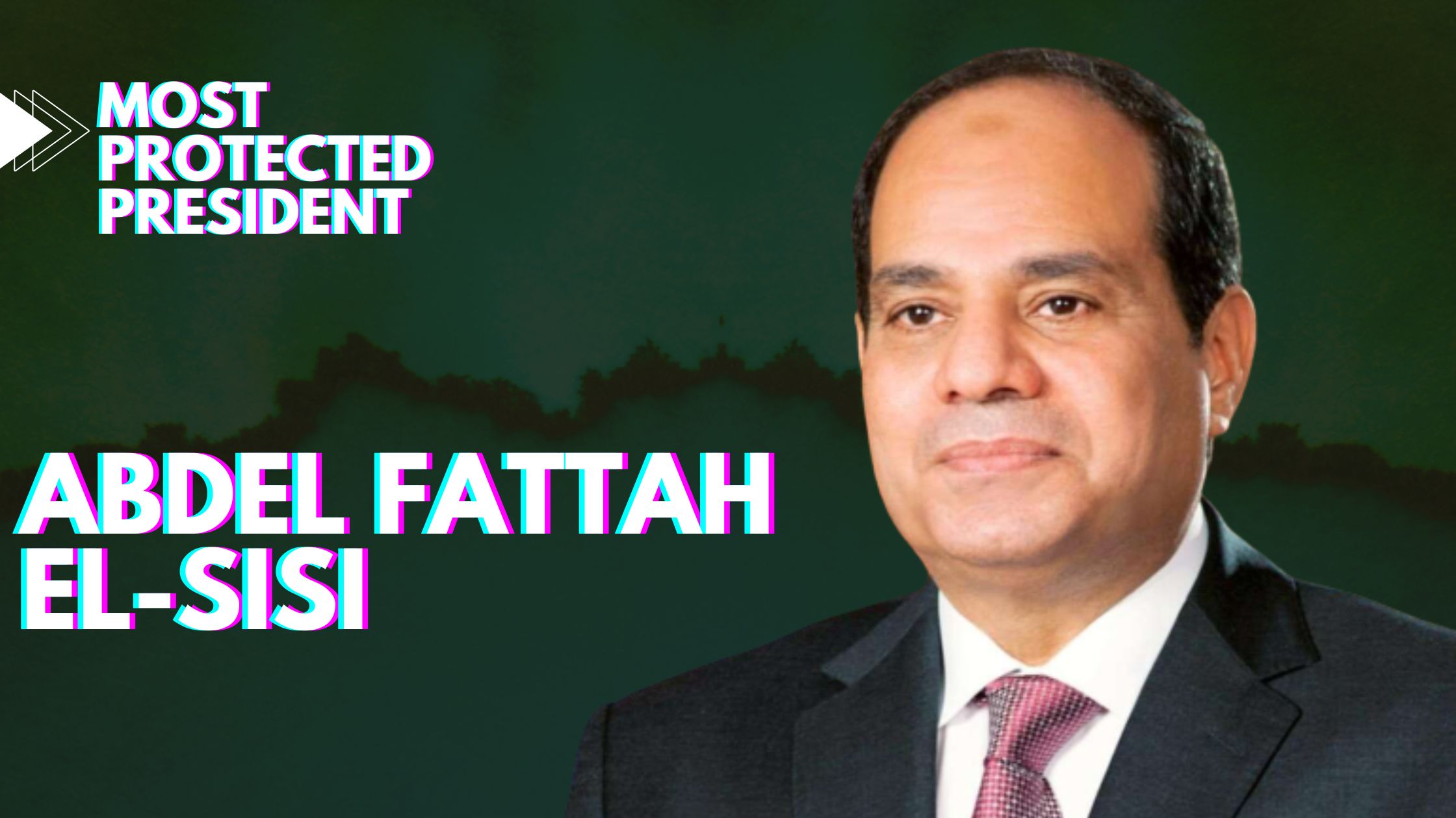 Most protected African president-Abdel Fattah el-Sisi