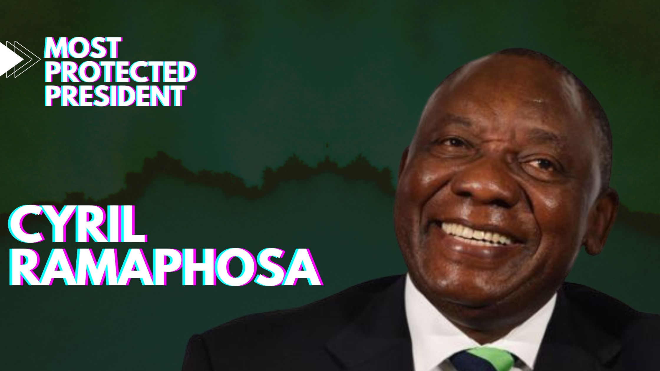 Most protected African president-Cyril Ramaphosa