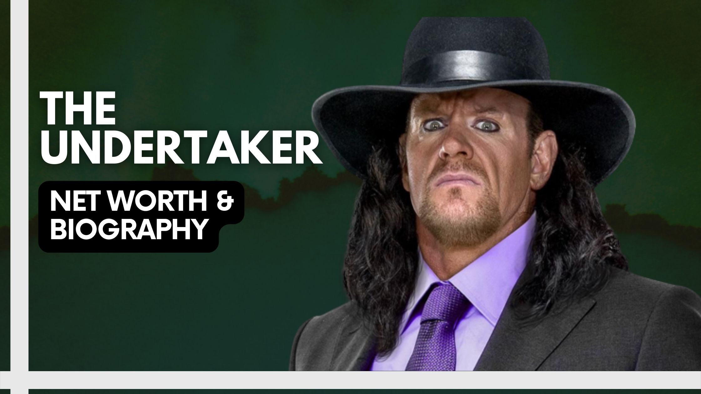 The Undertaker - Age, Bio, Birthday, Family, Net Worth
