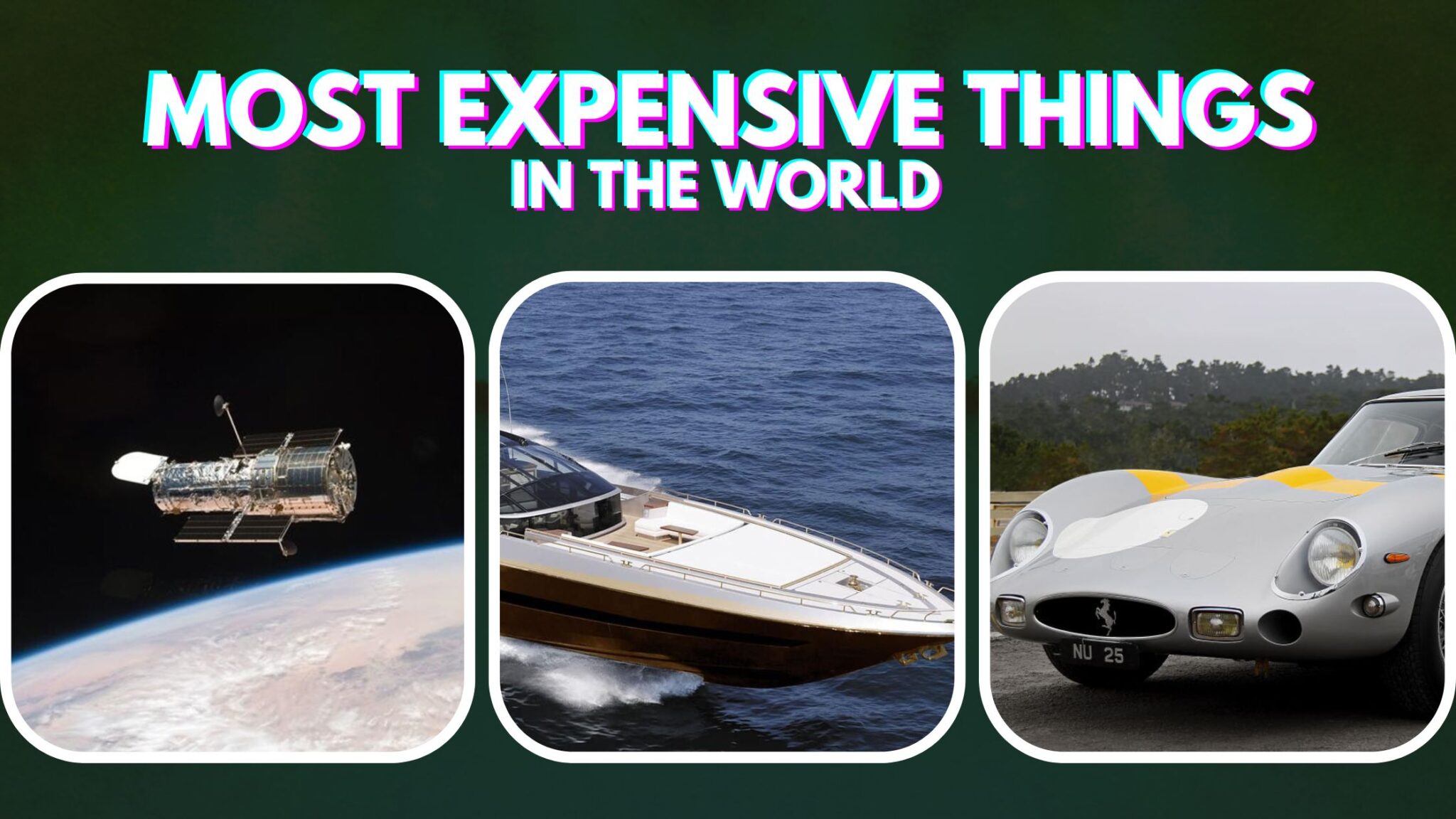 Top 10 Most Expensive Things In The World (2022)