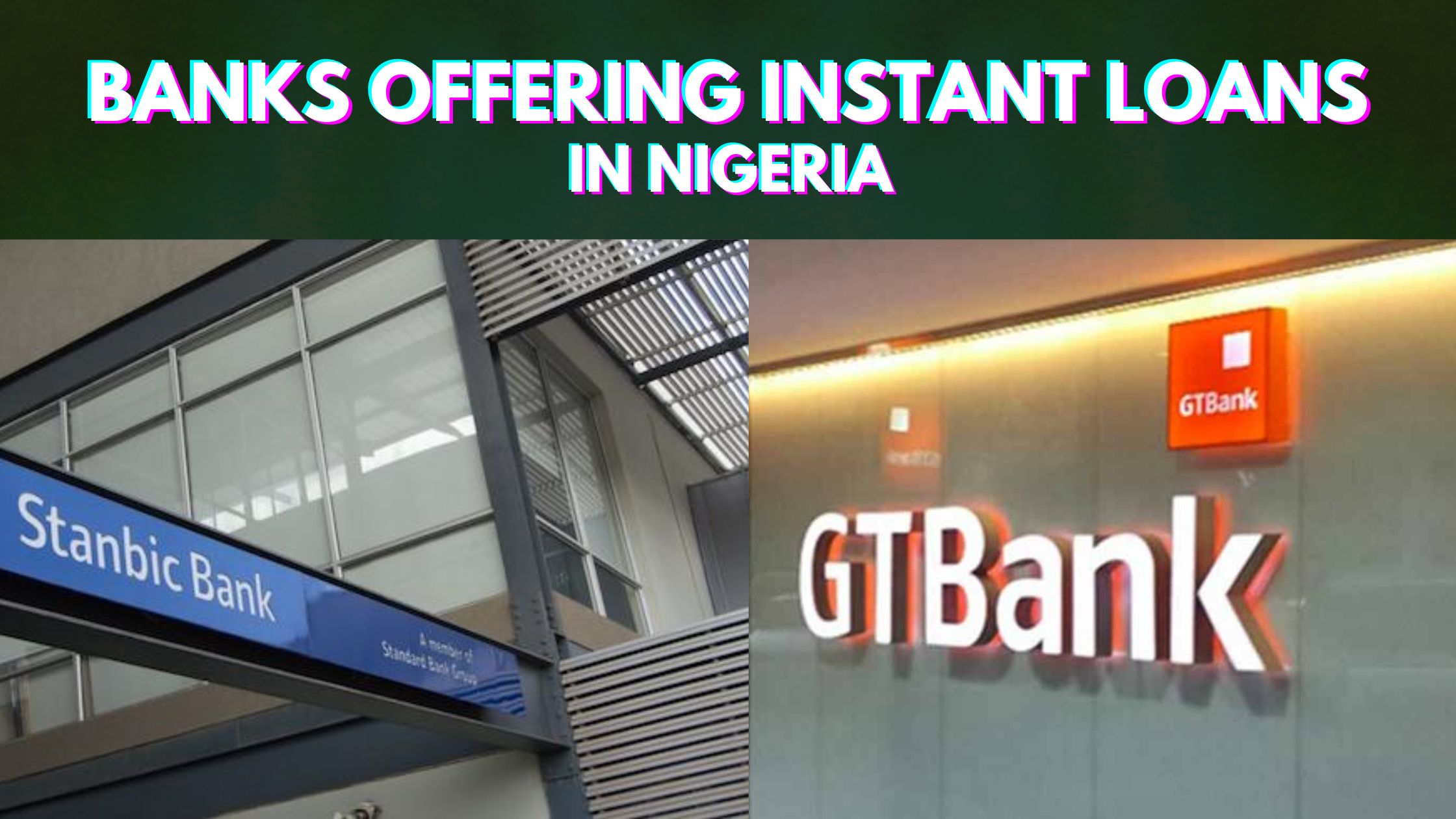 banks offering instant loan in Nigeria