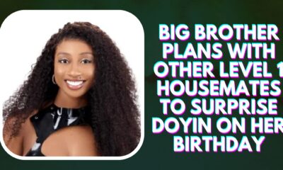 Big Brother Gives Card To Celebrate Doyin On Her Birthday