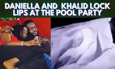 Daniella And Khalid Lock Lips At The Pool Party
