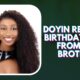 Doyin Receives Birthday Cake From Big Brother
