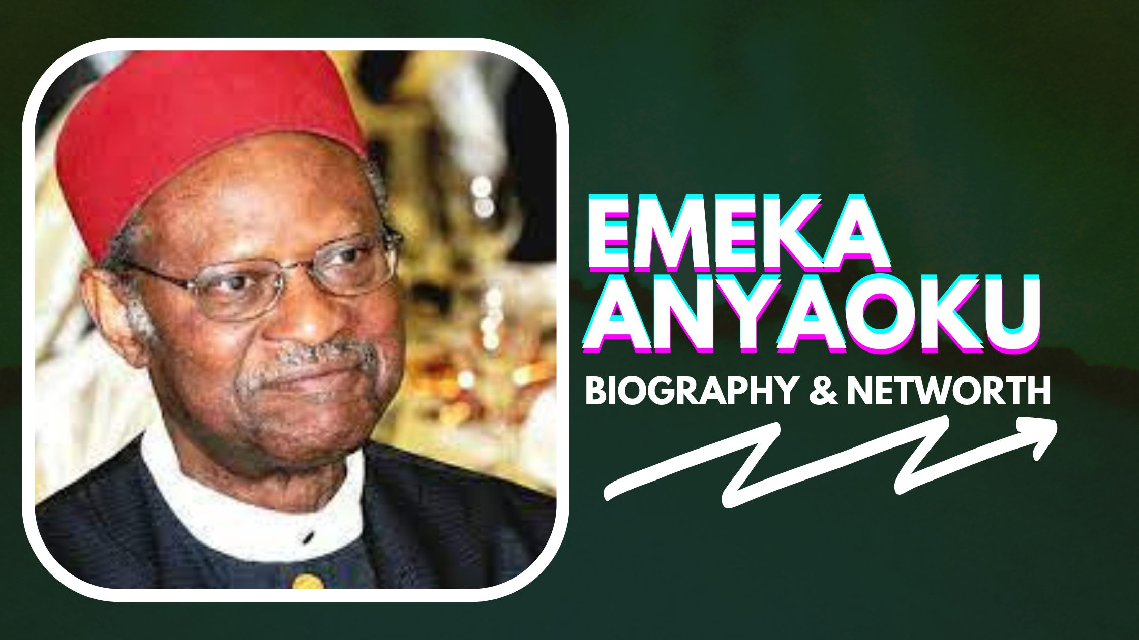 Emeka Anyaoku biography and net worth