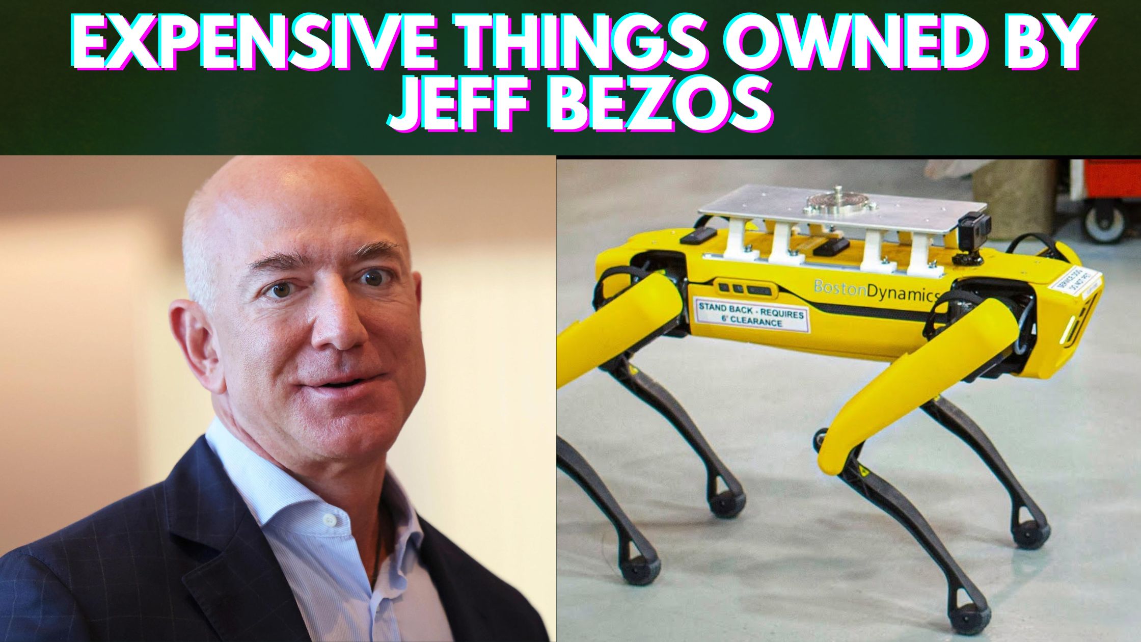 Expensive Things Owned By Jeff Bezos