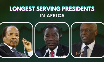 Top 10 Longest Serving Presidents In Africa