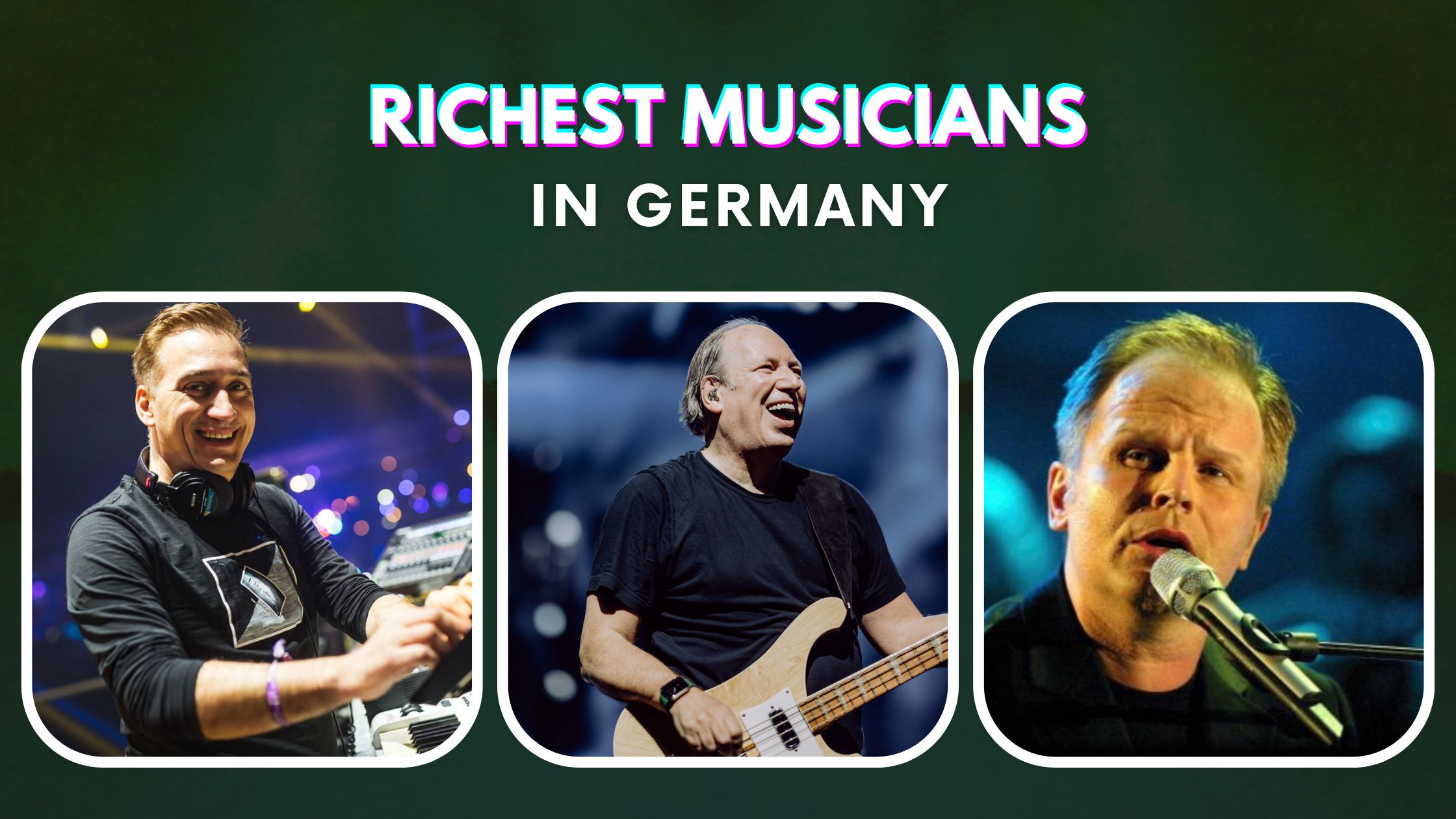 Top 10 Richest Musicians in Germany (2022)