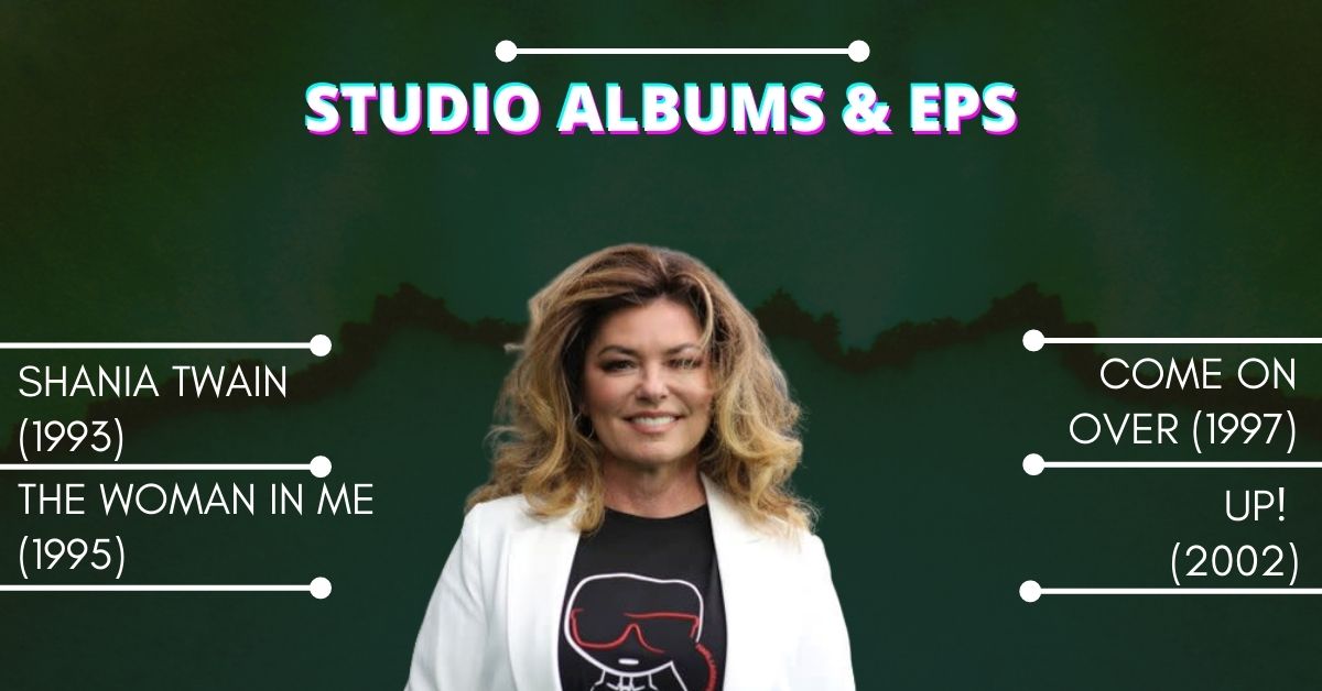 Shania Twain Studio Albums & Eps