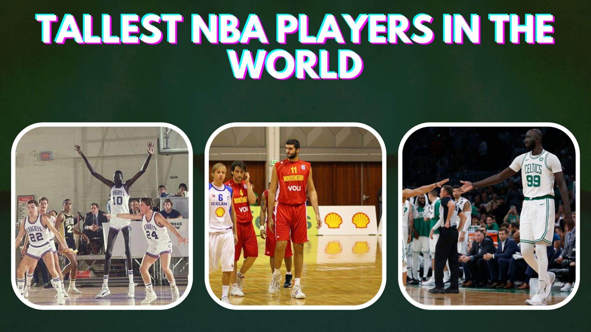 Top 10 Tallest NBA Players in the World