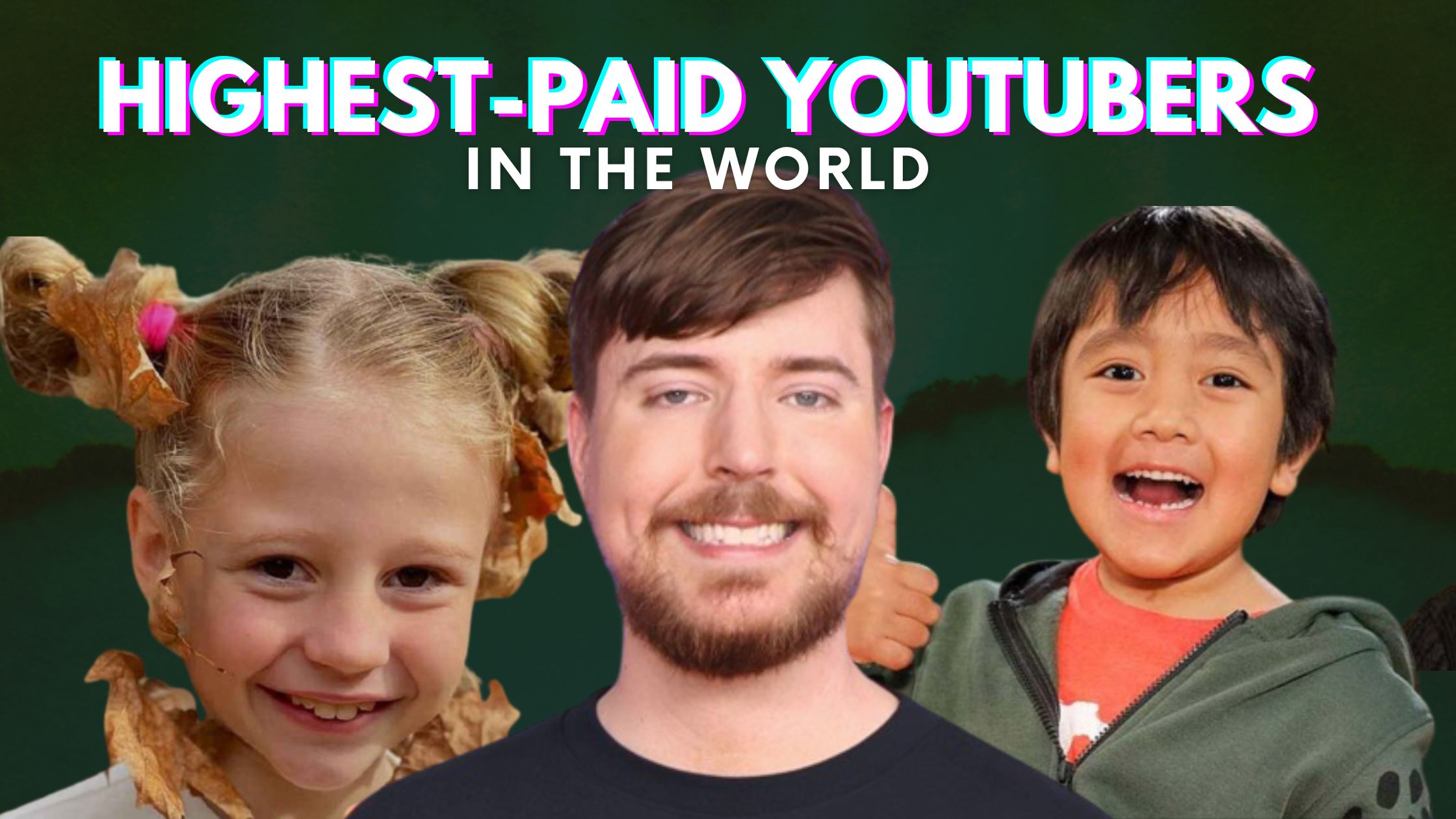 Top 10 HighestPaid Youtubers In The World (2023)