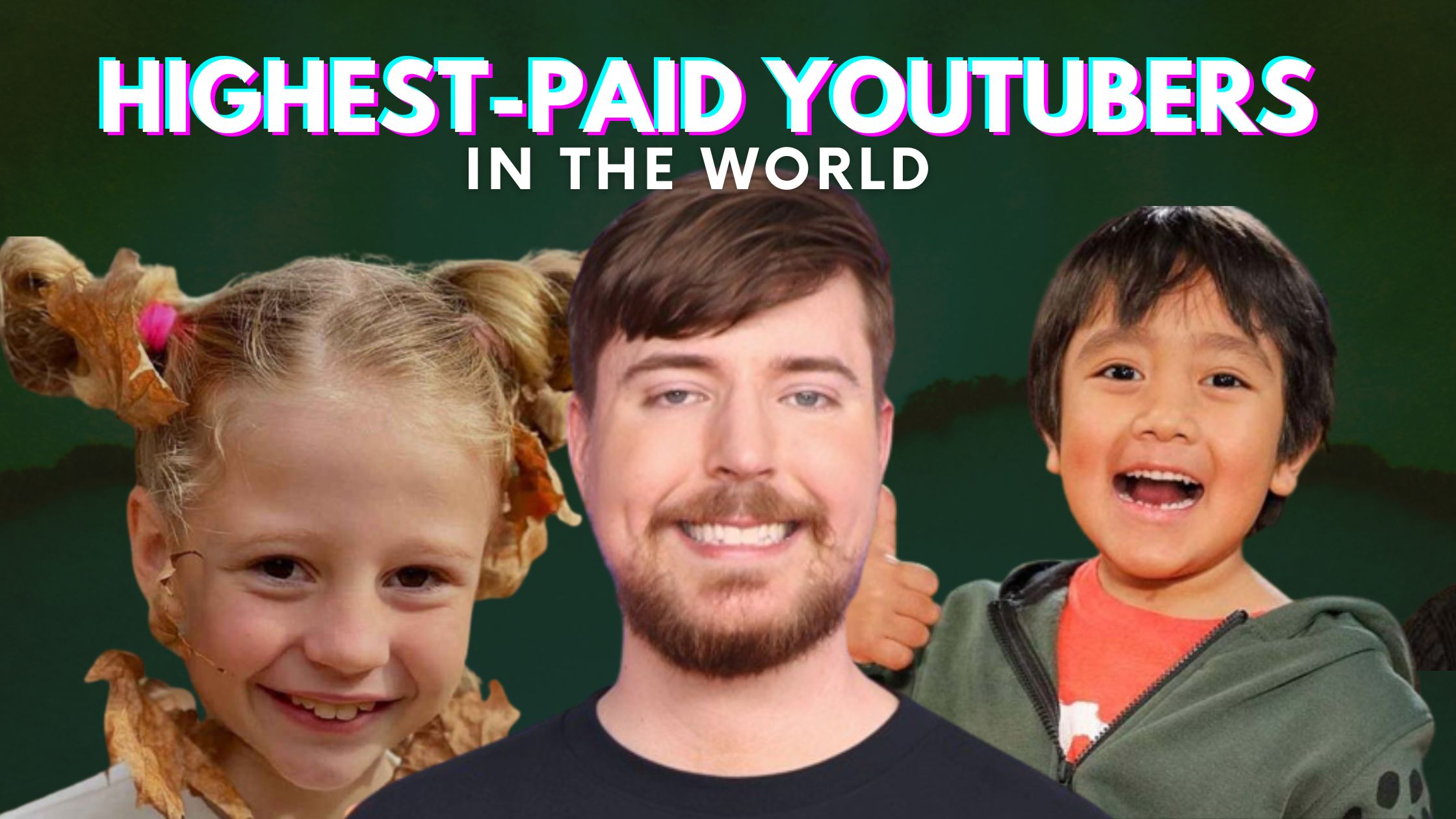 Top 10 Highest Paid Youtubers In The World 2023 