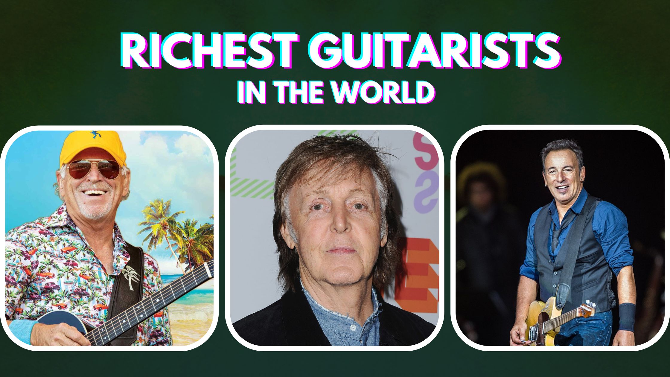 Top 10 Richest Guitarists In The World