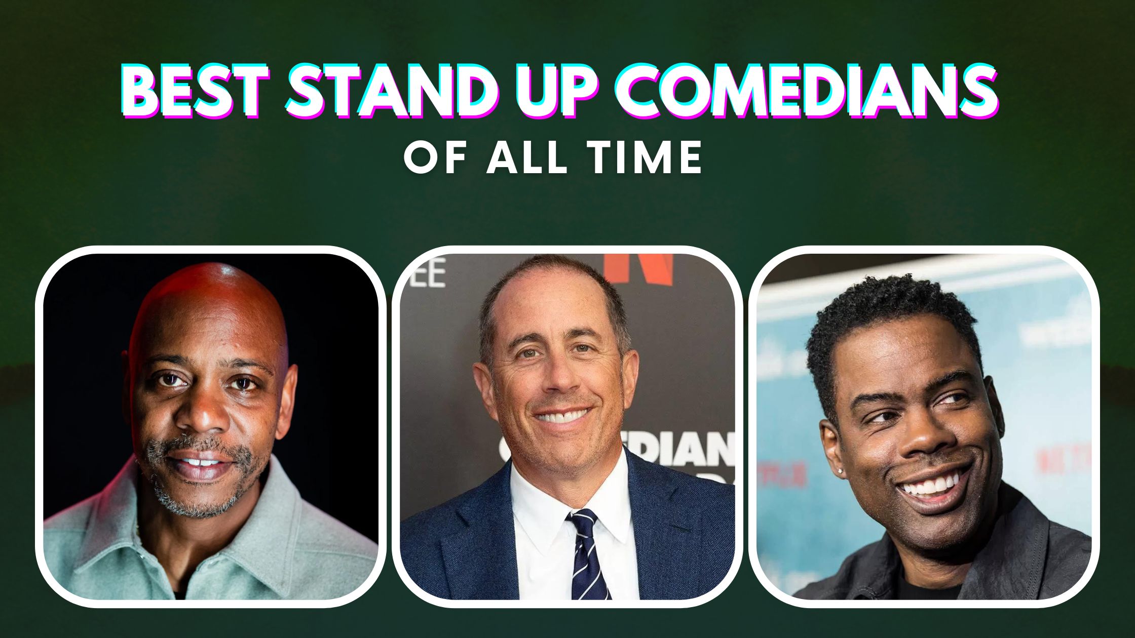 Top 10 Best Stand up Comedians Of Time