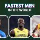 Top 10 Fastest Men in the World (2022)